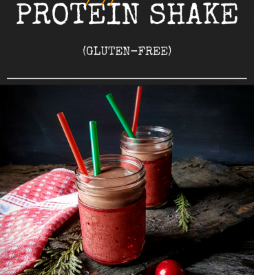 Chocolate Peppermint Protein Shake (Gluten-Free)