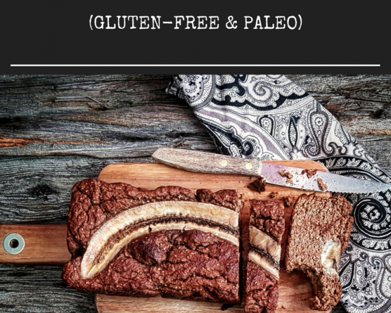 Cinnamon & Ginger Banana Bread (Gluten-Free & Paleo)