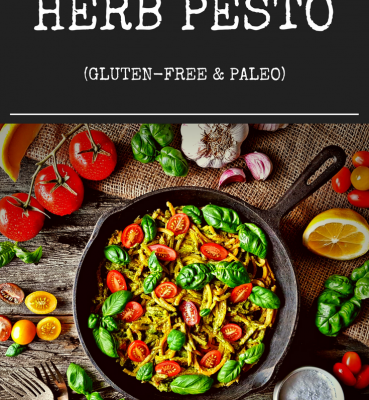 Tahini Herb Pesto (Gluten-Free & Paleo)