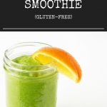 gluten free orange green smoothie