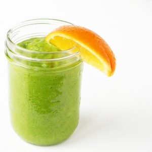 Orange Ginger Greensicle Smoothie