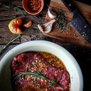 Rosemary Mandarin Marinade for Beef, Chicken or Pork