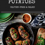 paleo hasselback potatoes